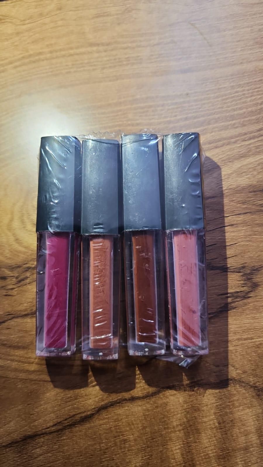 Nude Red Edition Different Shades Liquid Lipstick Set of 4 (16ml) ( Free shipping + COD Available )