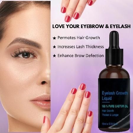 Eyelash Growth Liquid (Free shipping + COD Available )